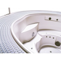 Переливной круглый спа бассейн USSPA Dino